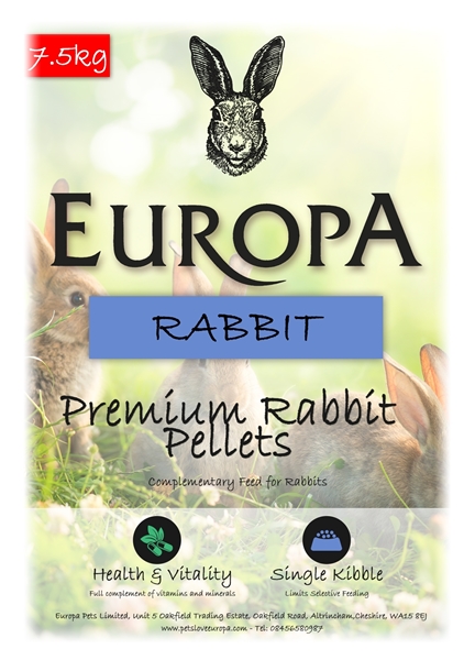 Picture of Europa Rabbit Food 7.5kg