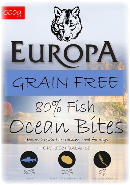 Picture of SPECIAL OFFER - Ocean Bites Grain Free Training Treat 80/20 Fish 500g 2 x bags