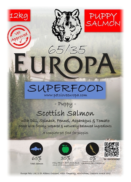 Picture of Europa Scottish Salmon Puppy 65/35 now 15kg