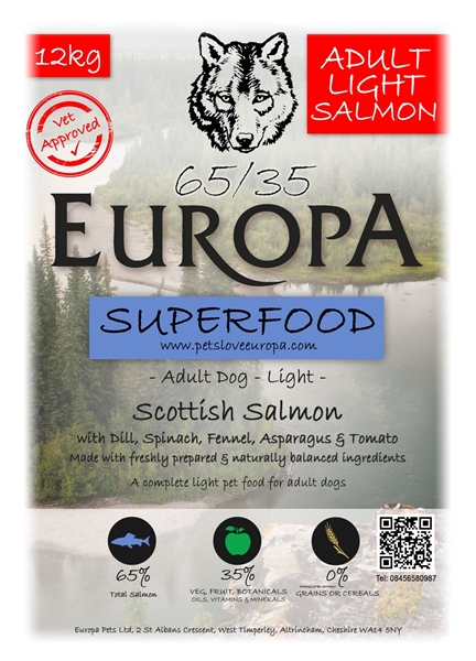 Picture of Europa Scottish Salmon Adult Light 65/35 now 15kg